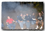 VLLS students around campfire