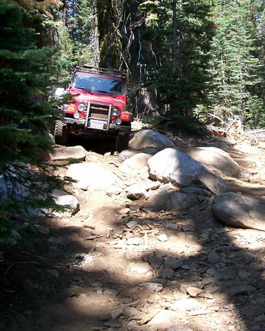 Four-wheeling in High Lakes OHV Area