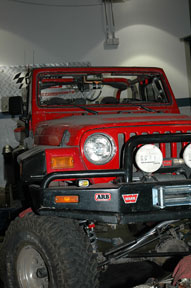 Warn Winch and ARB Bumper -- Roundeyes.com Headlight Conversion coming soon