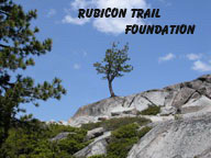 Learn about the non-profit Rubicon Trail Foundation